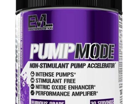 EVLution Nutrition PumpMode Powder, Furious Grape - 174 grams on Sale