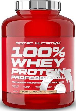 SciTec 100% Whey Protein Professional, Peanut Butter - 2350 grams For Discount