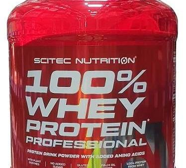 SciTec 100% Whey Protein Professional, Strawberry - 2350 grams Online Hot Sale