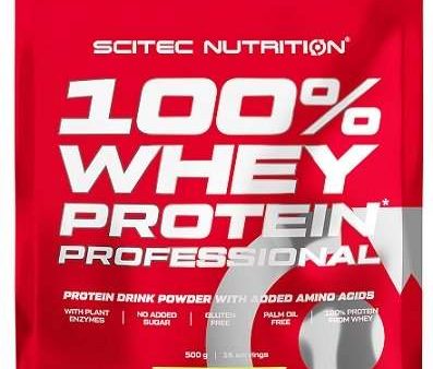 SciTec 100% Whey Protein Professional, Banana - 500 grams For Sale