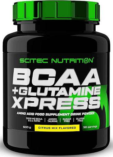 SciTec BCAA + Glutamine XPress, Citrus Mix - 600 grams Sale