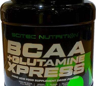 SciTec BCAA + Glutamine XPress, Apple - 600 grams Hot on Sale