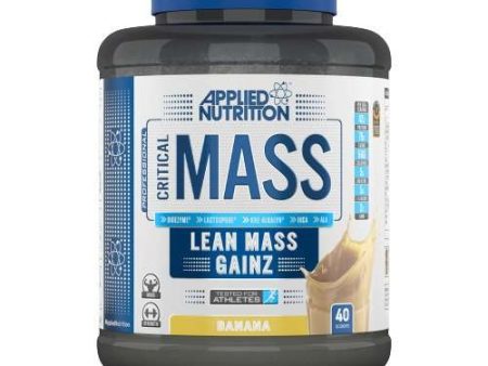 Applied Nutrition Critical Mass - Professional, Banana - 2400 grams For Discount