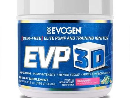 Evogen EVP 3D, Sour Candy - 528 grams Supply