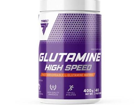 Trec Nutrition Glutamine High Speed, Cherry-Blackcurrant - 400 grams Discount