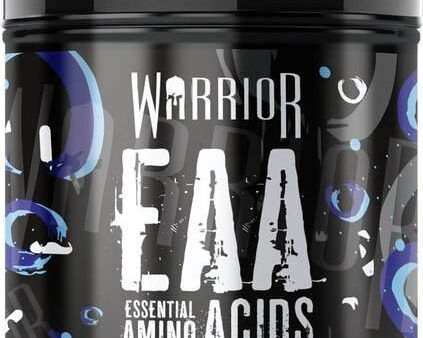 Warrior EAA Essential Amino Acids, Blue Raspberry - 360 grams For Sale