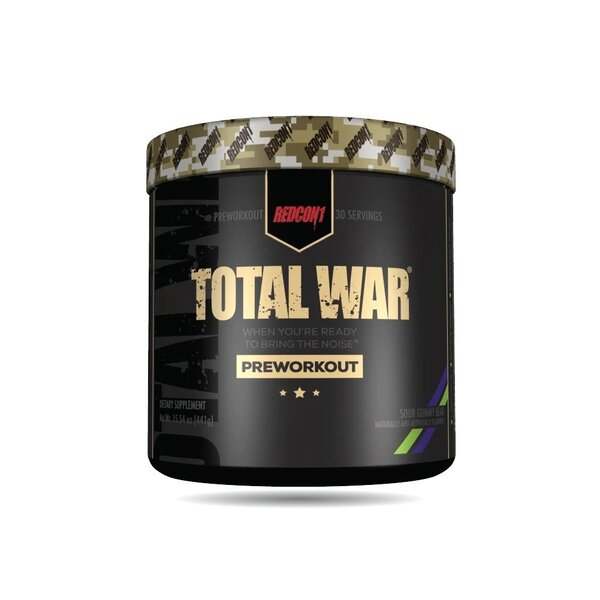 Redcon1 Total War - Preworkout, Sour Gummy Bear - 441 grams Online Hot Sale