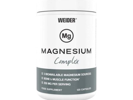 Weider Magnesium Complex - 120 caps Discount