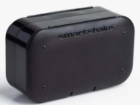 SmartShake Pill Box Organizer, 2-pack - Black For Cheap