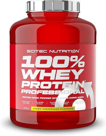 SciTec 100% Whey Protein Professional, Lemon Cheescake - 2350 grams Online Hot Sale