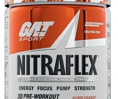 GAT Nitraflex Advanced, Blood Orange - 306 grams Sale