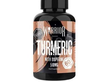 Warrior Turmeric with Bioperine, 510mg - 60 vcaps Online Sale