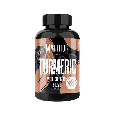 Warrior Turmeric with Bioperine, 510mg - 60 vcaps Online Sale