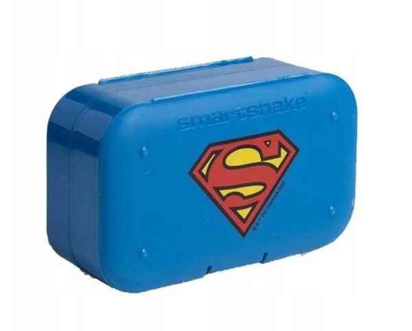 SmartShake Pill Box Organizer, 2-pack - DC Superman Supply