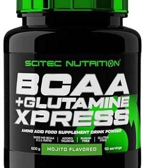 SciTec BCAA + Glutamine XPress, Mojito - 600 grams For Cheap