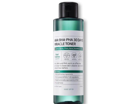 Some By Mi AHA BHA PHA 30 Days Miracle Face Toner - 150ml Cheap