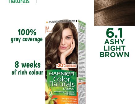 Garnier Color Naturals - 6.1 Ashy Light Brown For Cheap