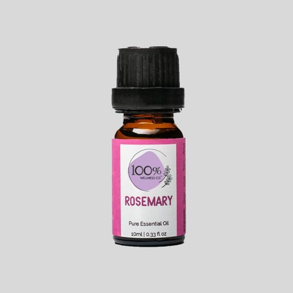 100% Wellness Co Rosemary Essential Oil Online now