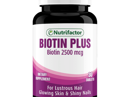 Nutrifactor Biotin Plus - 30 Tablets Supply