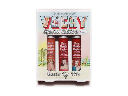 The Balm Vacay Lip Trio - Model Roz x theBalm Online Hot Sale