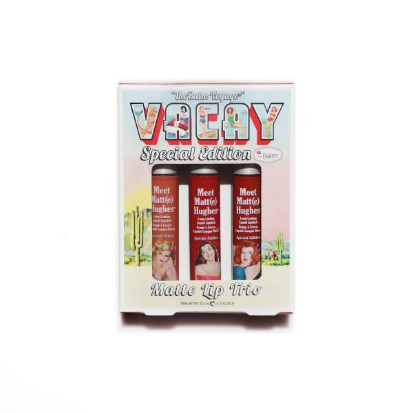 The Balm Vacay Lip Trio - Model Roz x theBalm Online Hot Sale