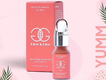 Glow & Glee Lip & Cheek Serum Tint Yumm 10ml on Sale