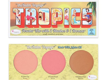 The Balm Tropics Powder Trio - Model Roz x theBalm Discount