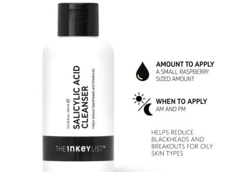 The Inkey List Salicylic Acid Cleanser - 150ml Online Hot Sale