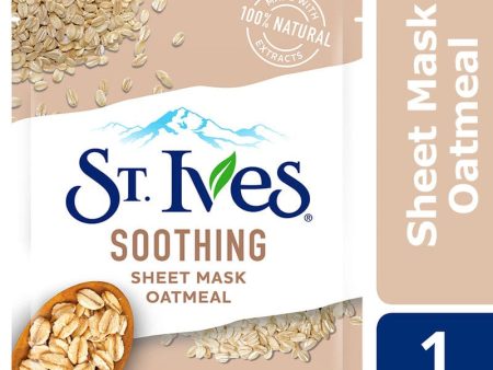 St. Ives Soothing Sheet Mask Oatmeal 23 Ml For Sale