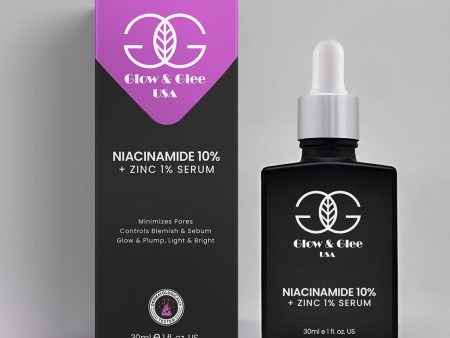 Glow & Glee Niscinamide 10% + Zinc 1% Serum 30Ml Online Hot Sale