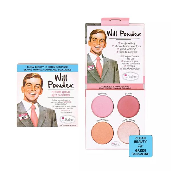 The Balm Will Powder Blush Quad Online Hot Sale