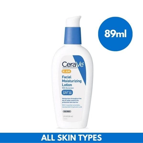 CeraVe AM Facial Moisturizing Lotion SPF 30 - 89ml Hot on Sale