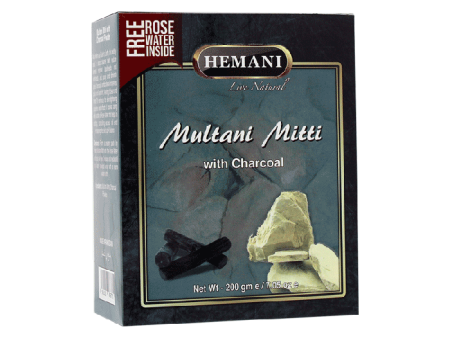 Hemani Multani Mitti With Charcoal Powder Online Hot Sale