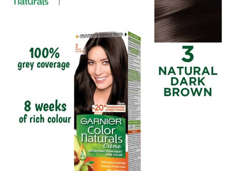 Garnier Color Naturals - 3 Dark Brown Online