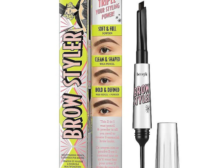 Benefit Brow Styler Multitasking Pencil & Powder Cool Grey Discount