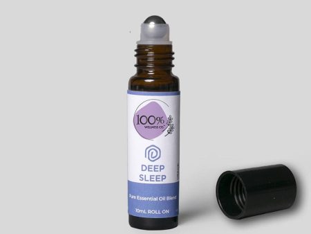 100% Wellness Co Deep Sleep Essential Oil Roll-on Blend Online now