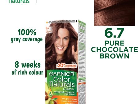 Garnier Color Naturals - 6.7 Sparkle Pure Chocolate Brown For Discount