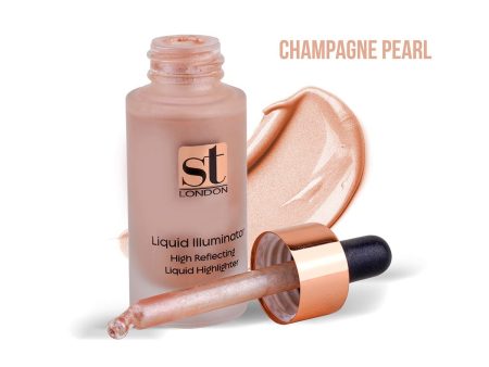 ST London Liquid Illuminator Highlighter Champagne Pearl Fashion