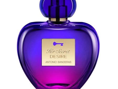 Antonio Banderas Her Secret Desire For Women EDT 80Ml on Sale