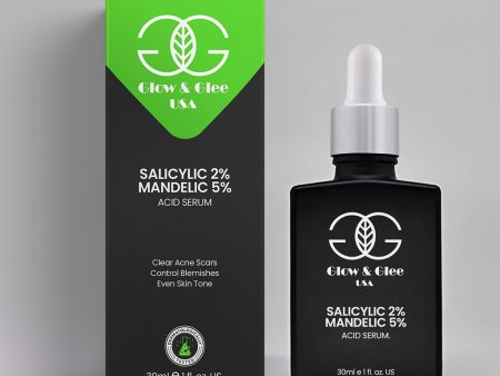 Glow & Glee Salicylic 2% Mandelic Acid Serum 30Ml Supply