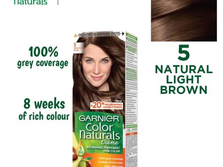 Garnier Color Naturals - 5 Light Brown Online now