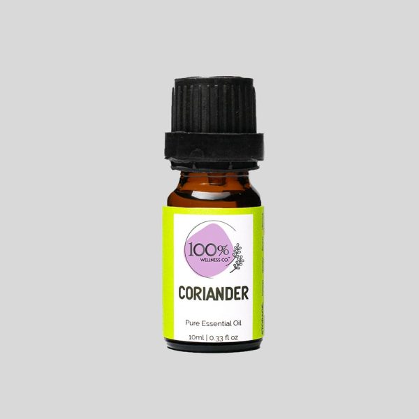 100% Wellness Co Coriander Essential Oil For Cheap