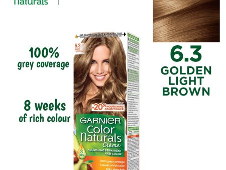 Garnier Color Naturals - 6.3 Golden Light Brown Online Sale