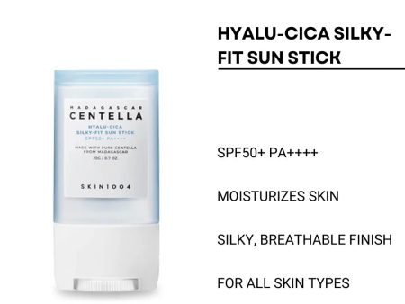 Skin1004 Madagascar Centella Hyalu-Cica Silky-fit Sun Stick - 20g Sale