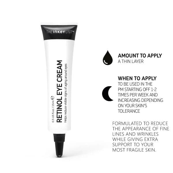 The Inkey List Retinol Eye Cream - 15ml Online now