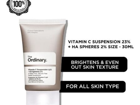 The Ordinary Vitamin C Suspension 23% + HA Spheres 2% Size - 30ml Online now