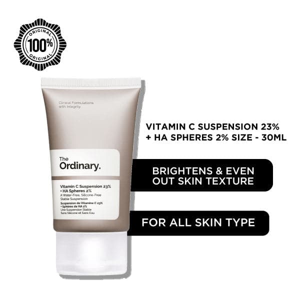 The Ordinary Vitamin C Suspension 23% + HA Spheres 2% Size - 30ml Online now