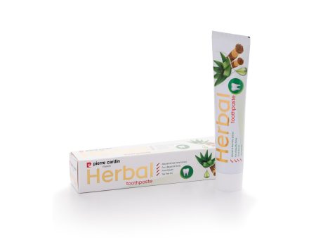 Pierre Cardin Paris Herbal Toothpaste with Aloe Vera & Miswak & Tea Tree Online Sale