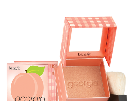 Benefit Georgia Golden Peach Blush 8G Hot on Sale