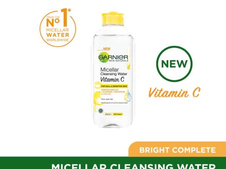 Garnier Micellar Vitamin C Cleansing Water - 400ml Online now